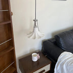 Hibiscus Petal Glass Pendant Lamp