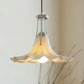 Hibiscus Petal Glass Pendant Lamp