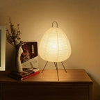 HikariLicht: Japanese Rice Paper Lamp – Traditional LED Table Lamp & Floor Lamp