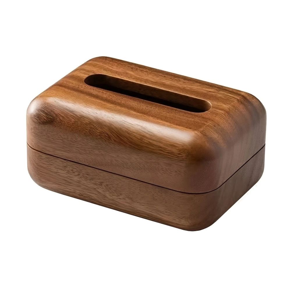 WoodAccent: Tissue Holder in Timeless Design – Sturdy, Decorative & Versatile for Home