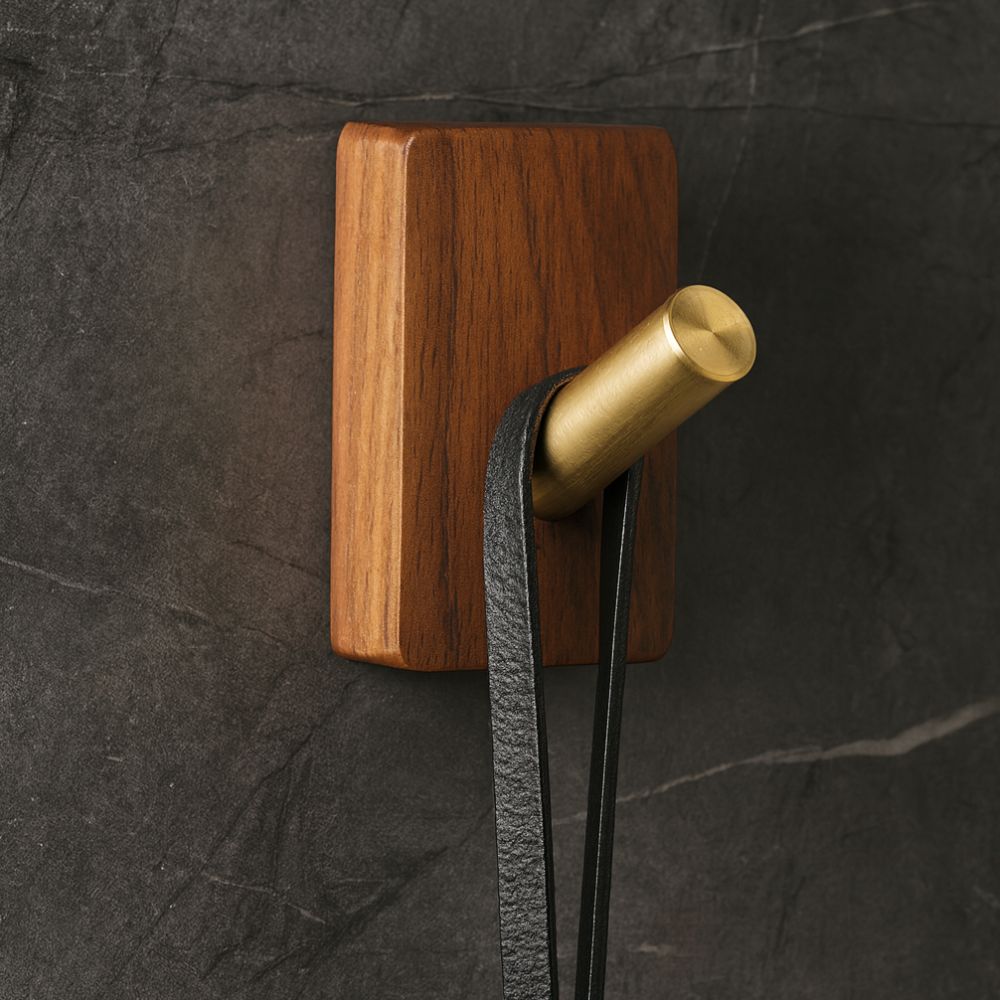 WoodHarmony: Wall Hooks Made of Wood – Modern, Durable & Practical for Coats, Hats & Towels