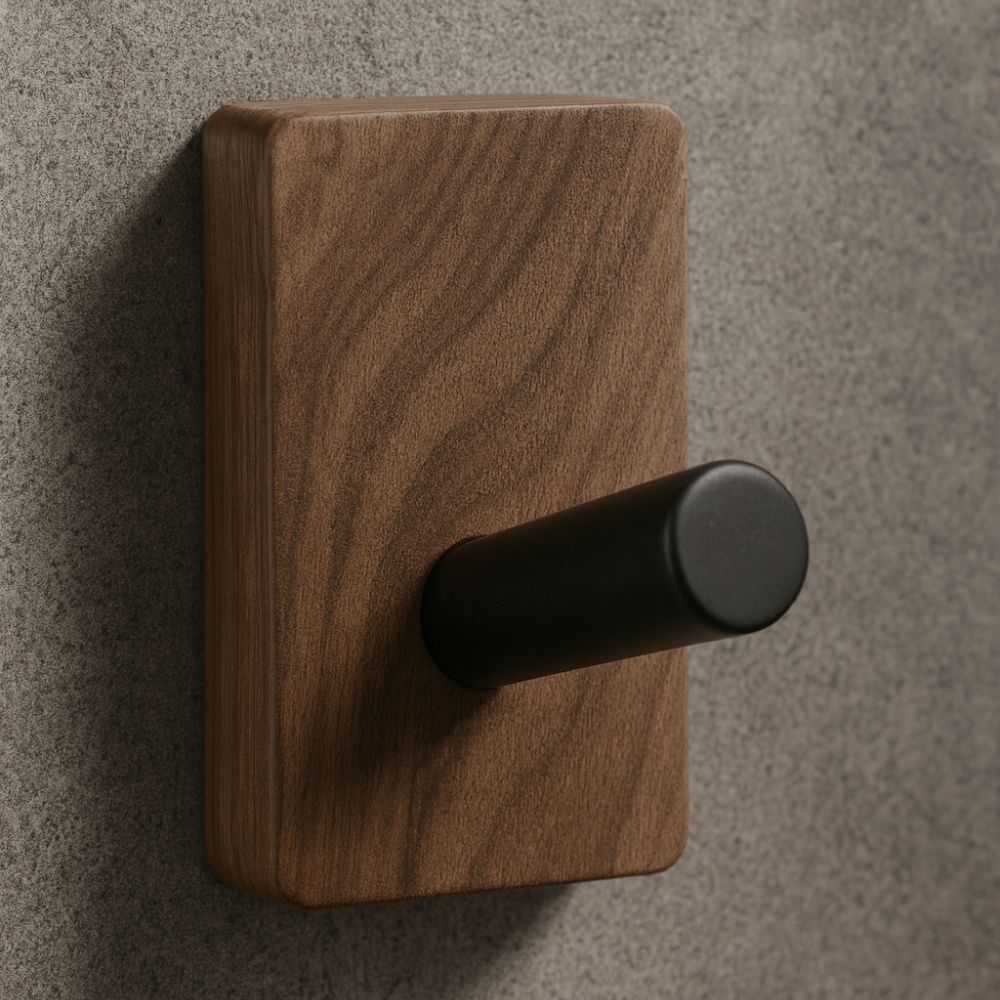 WoodHarmony: Wall Hooks Made of Wood – Modern, Durable & Practical for Coats, Hats & Towels