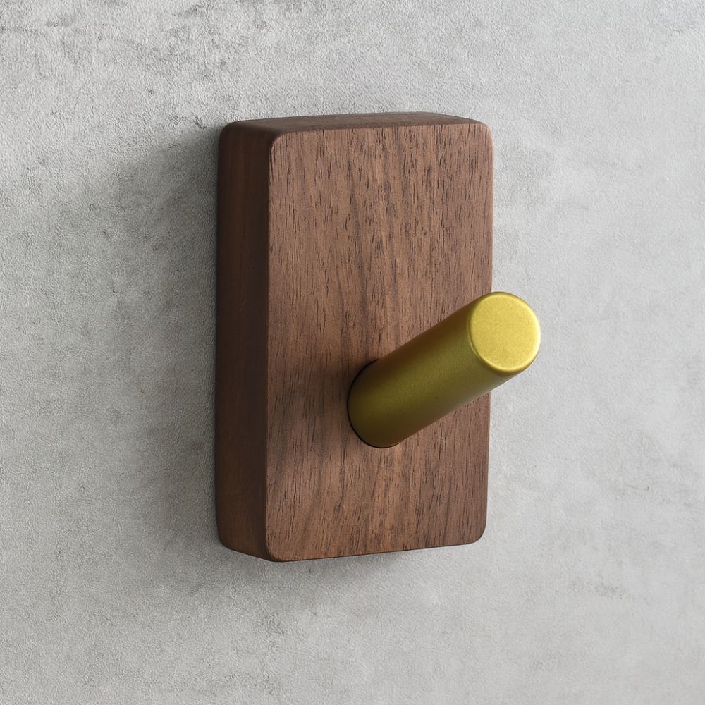 WoodHarmony: Wall Hooks Made of Wood – Modern, Durable & Practical for Coats, Hats & Towels