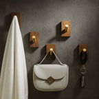 WoodHarmony: Wall Hooks Made of Wood – Modern, Durable & Practical for Coats, Hats & Towels
