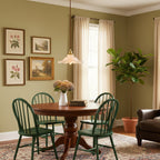 Homdia Brass and Glass Pendant Lamp