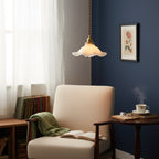 Homdia Brass and Glass Pendant Lamp