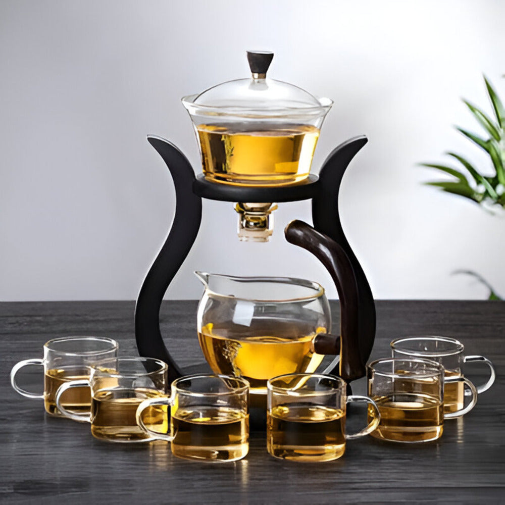 Caelor – Drip-Free Teapot Set With Tea Strainer