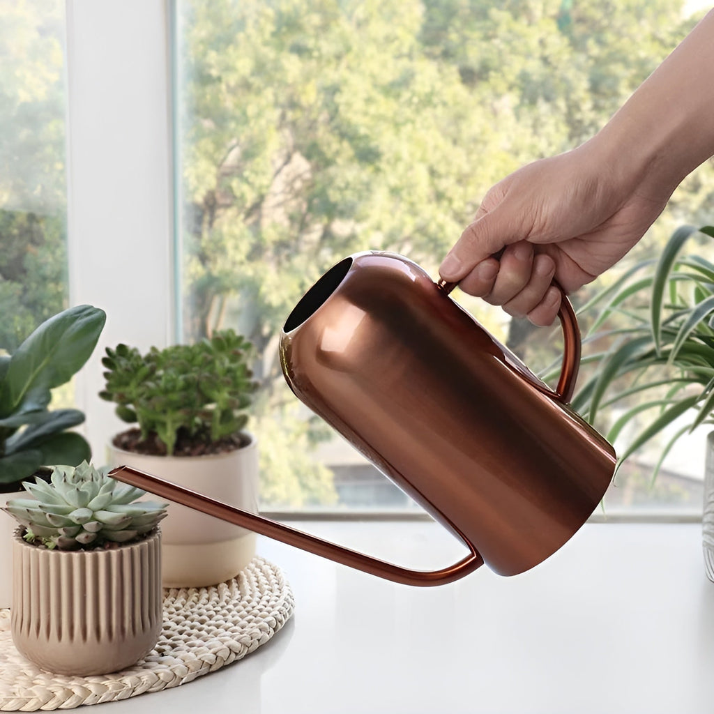 Silvoria – Stainless Steel Watering Can 1.5L With Long Spout