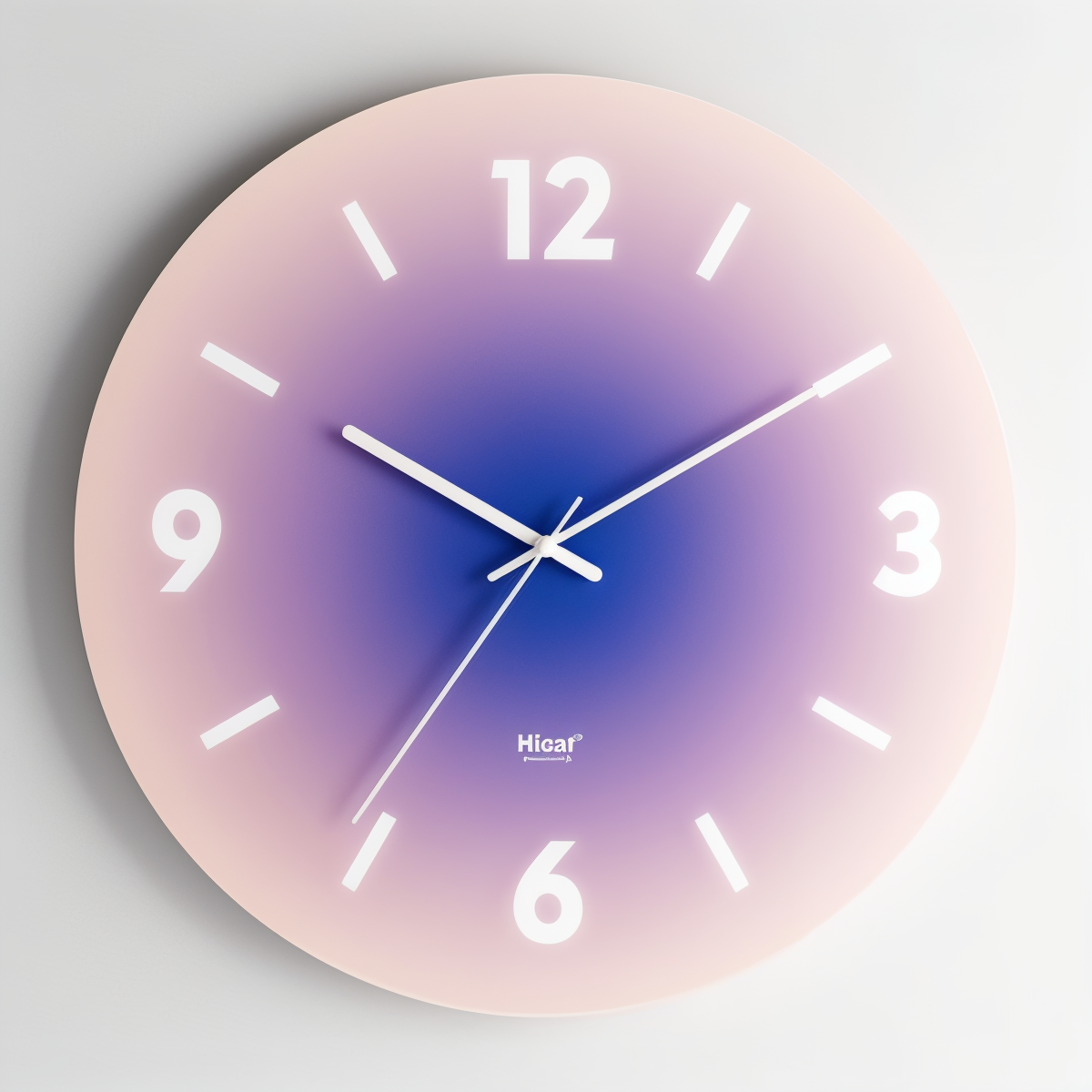 Bello Wall Clock | Silent Quartz Movement, Glass Design - Ø 30 cm