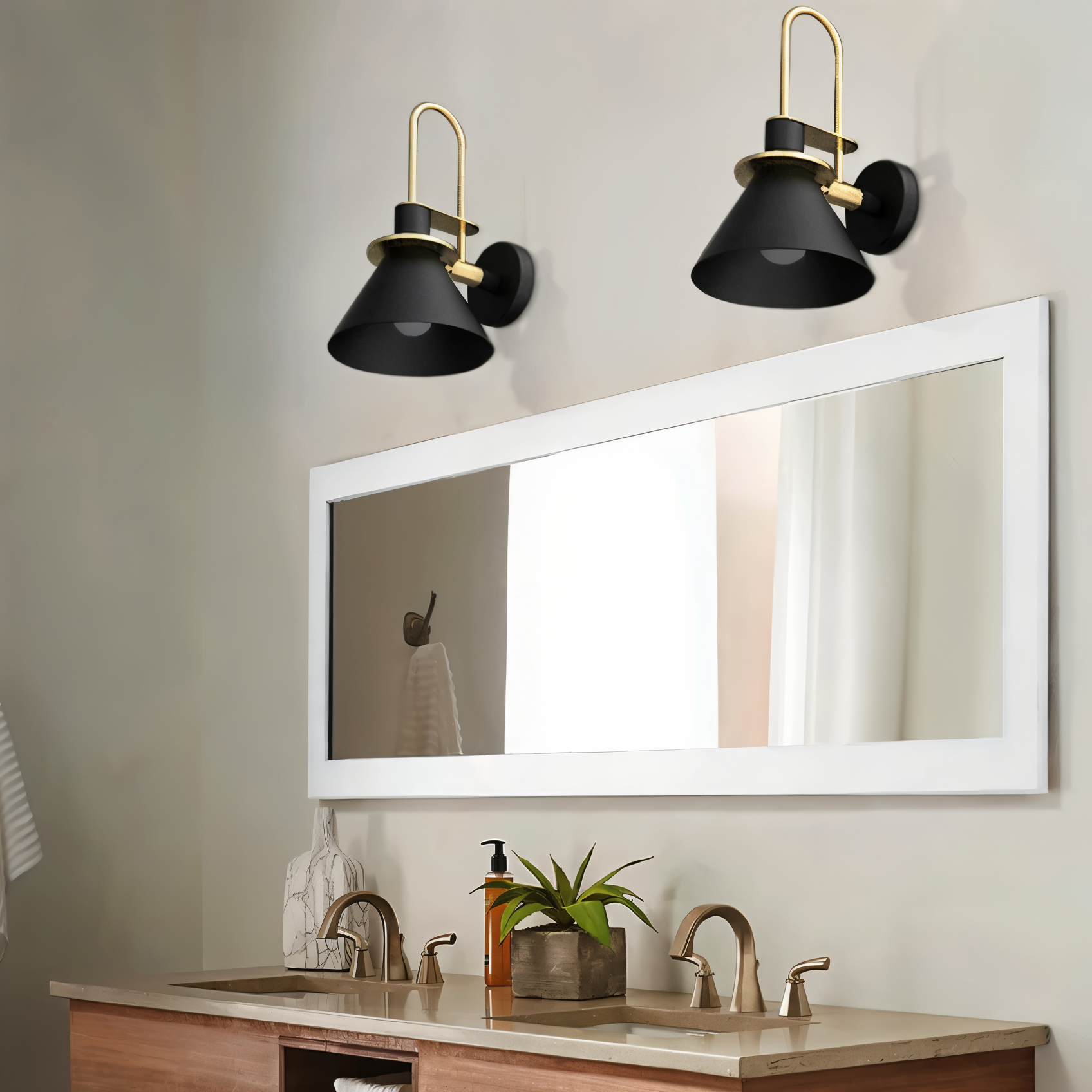 Zoralia - Postmodern LED Wall Lamp with Trumpet-Shaped Design
