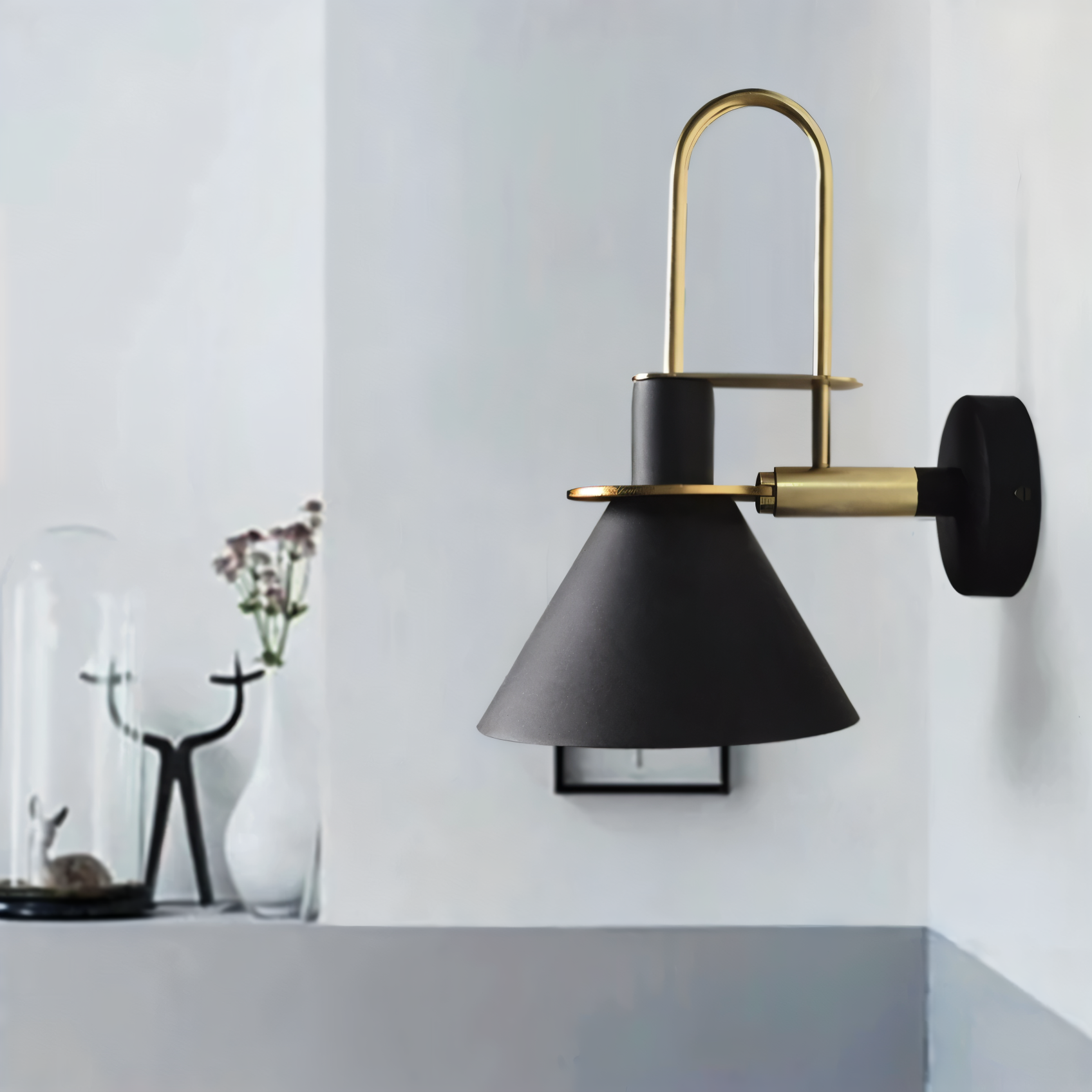 Zoralia - Postmodern LED Wall Lamp with Trumpet-Shaped Design