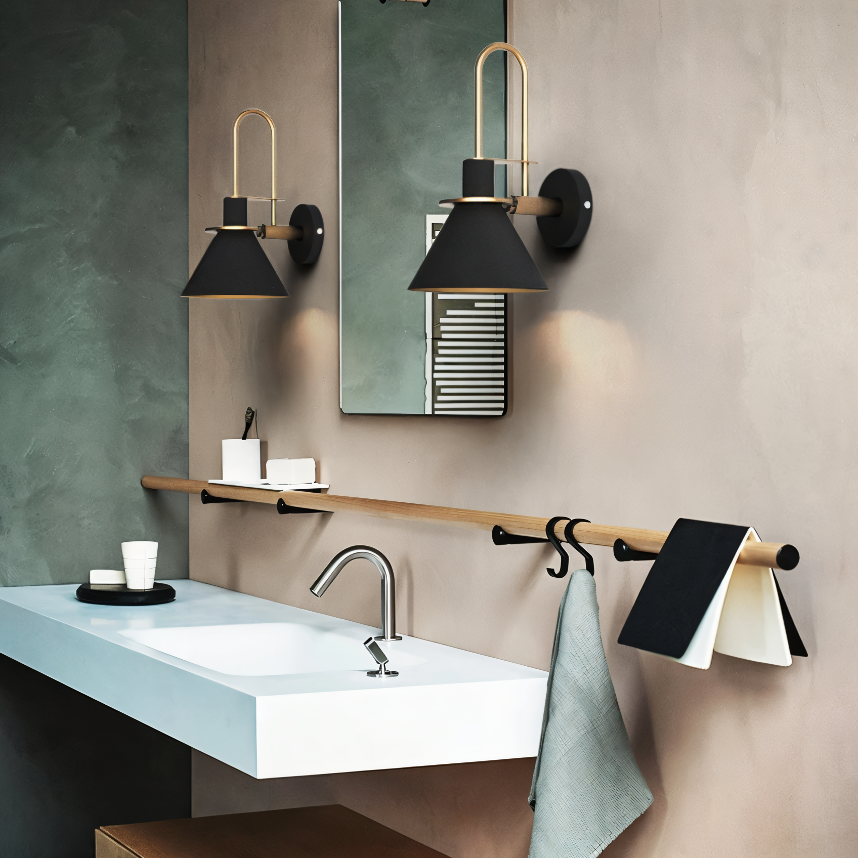 Zoralia - Postmodern LED Wall Lamp with Trumpet-Shaped Design