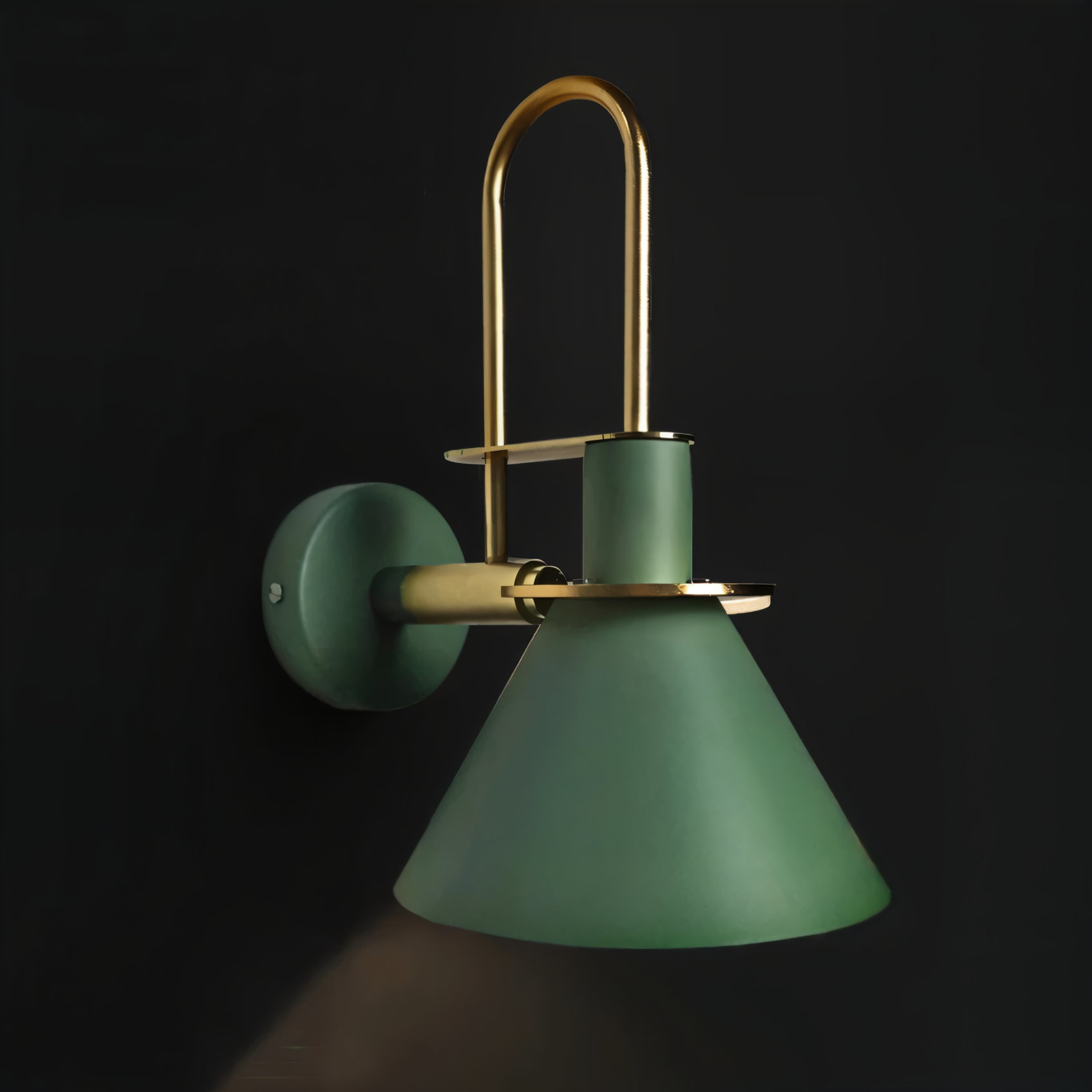 Zoralia - Postmodern LED Wall Lamp with Trumpet-Shaped Design