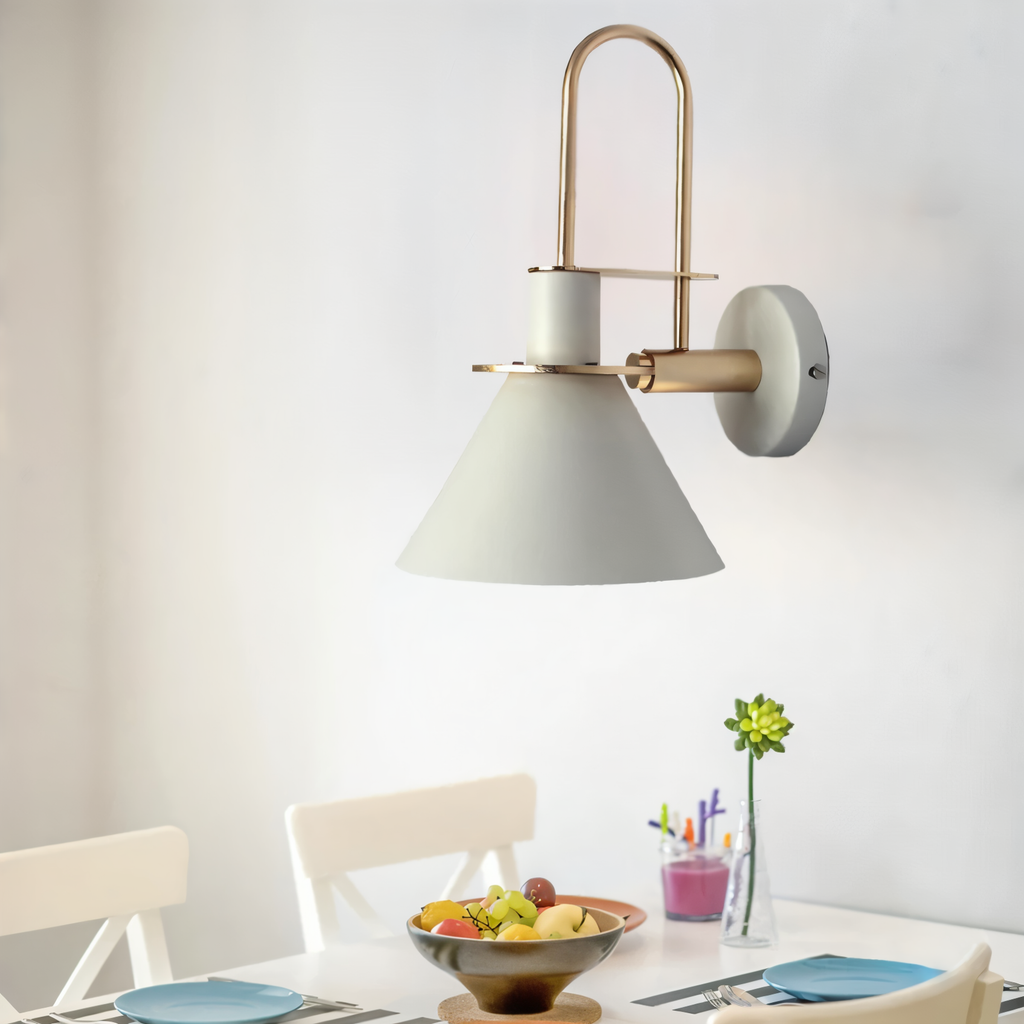Zoralia - Postmodern LED Wall Lamp with Trumpet-Shaped Design