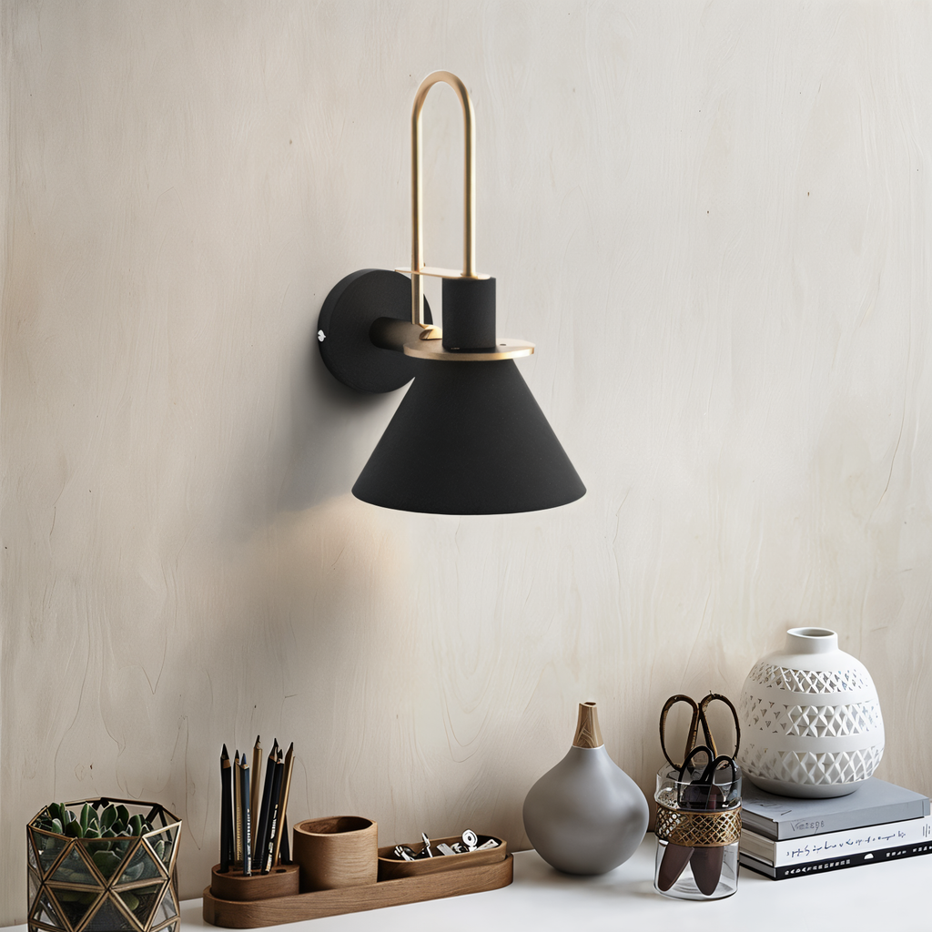 Zoralia - Postmodern LED Wall Lamp with Trumpet-Shaped Design