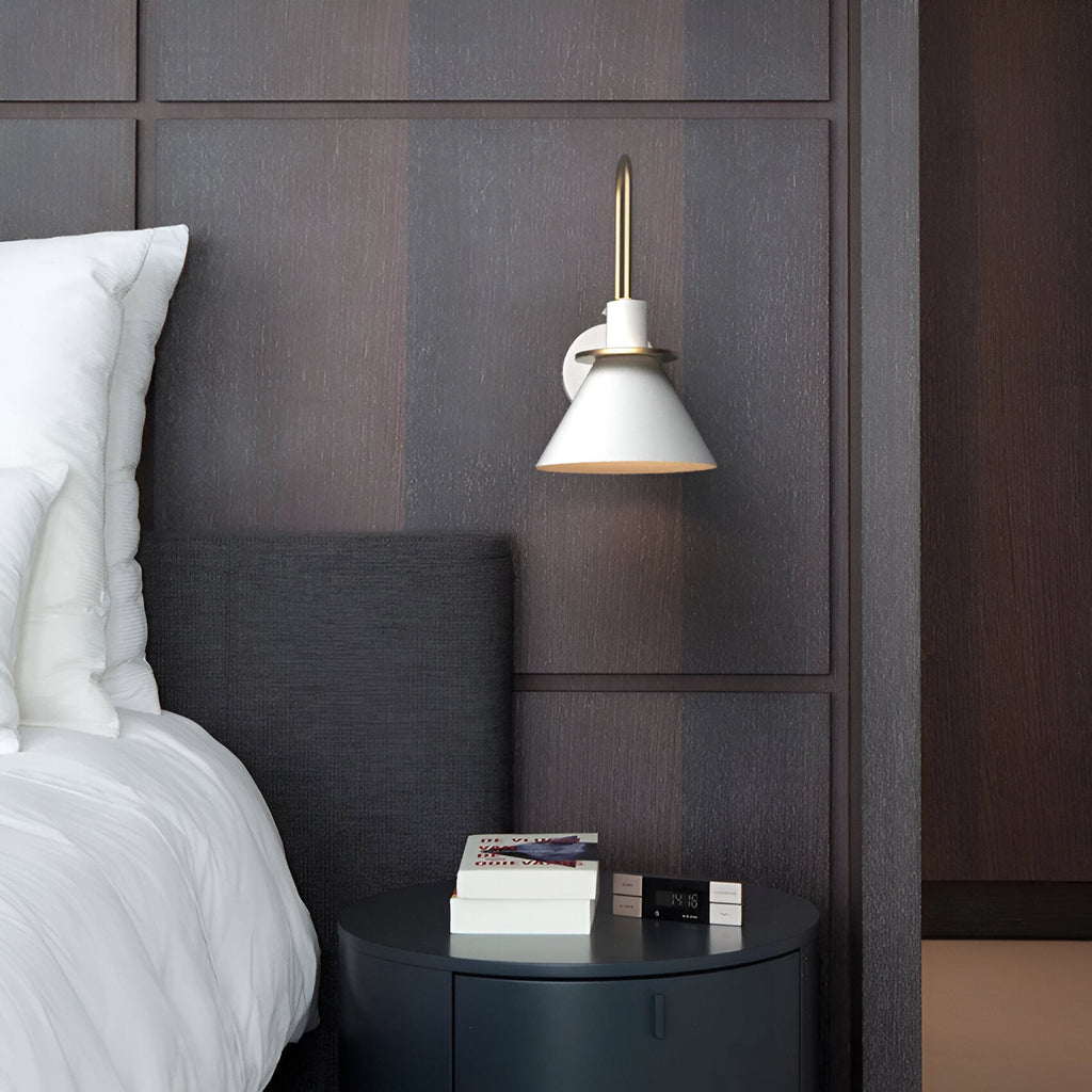 Zoralia - Postmodern LED Wall Lamp with Trumpet-Shaped Design
