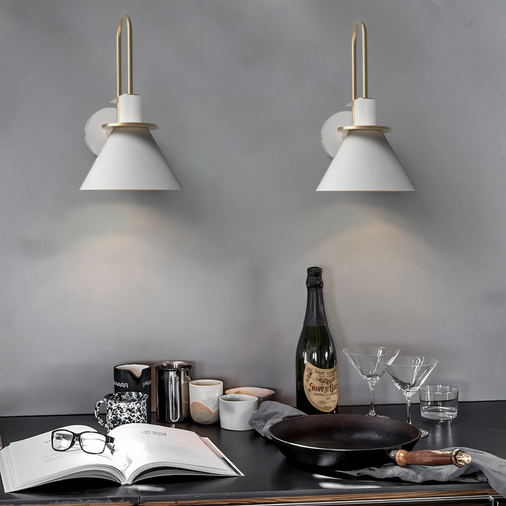 Zoralia - Postmodern LED Wall Lamp with Trumpet-Shaped Design