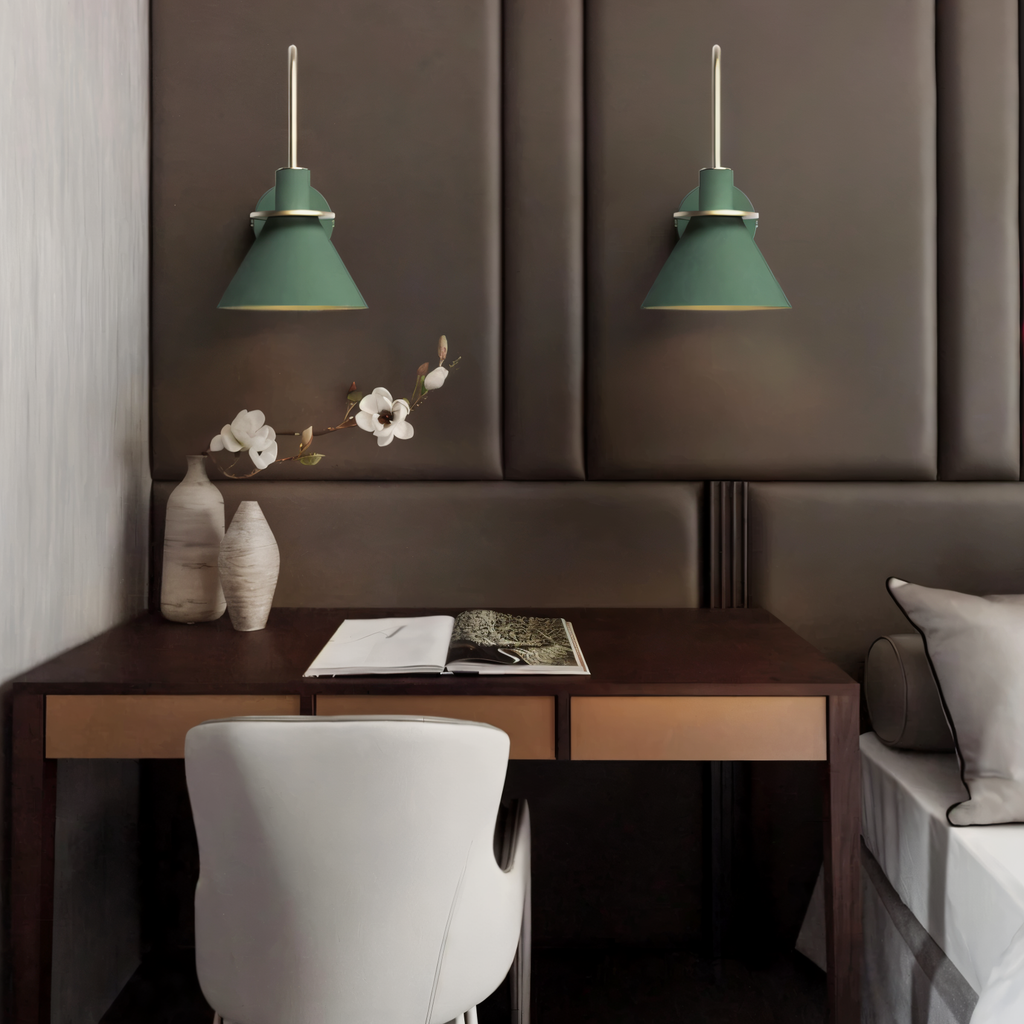 Zoralia - Postmodern LED Wall Lamp with Trumpet-Shaped Design