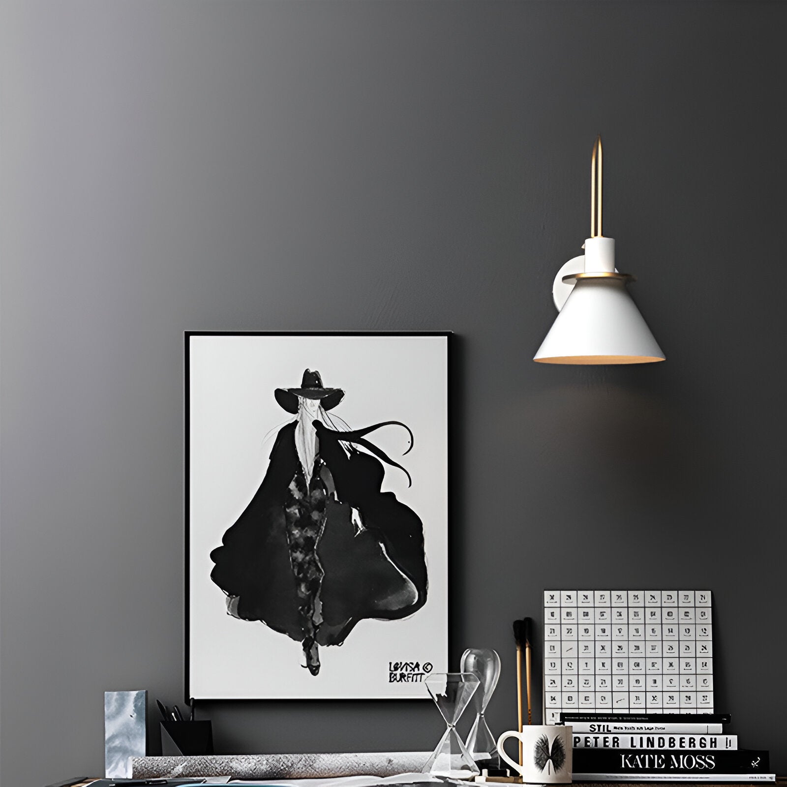 Zoralia - Postmodern LED Wall Lamp with Trumpet-Shaped Design