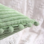 Minthia - Cotton Pillowcase with Tassels