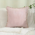 Minthia - Cotton Pillowcase with Tassels