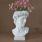 Bela Greek God Vases | Elegant Ceramic Art Object, 30 cm