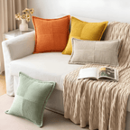 Ovidia - Stain-Resistant Plain Pillowcase