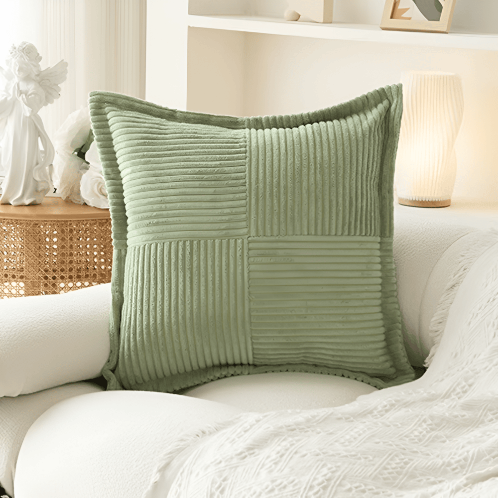 Ovidia - Stain-Resistant Plain Pillowcase