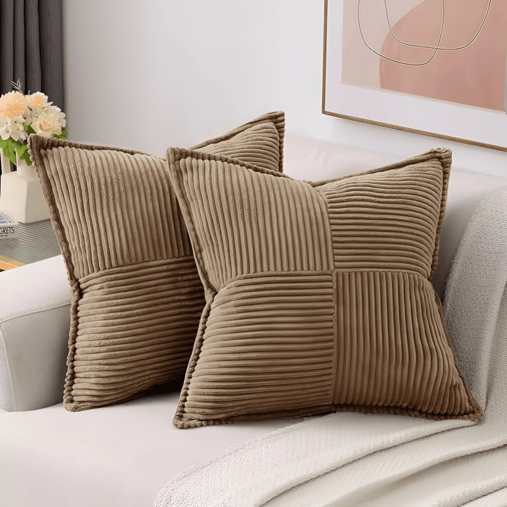 Ovidia - Stain-Resistant Plain Pillowcase