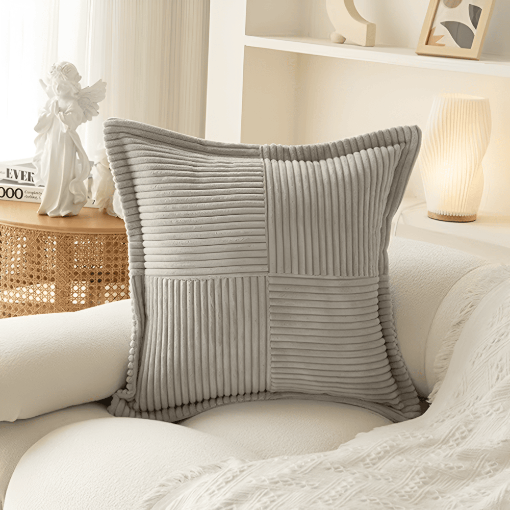 Ovidia - Stain-Resistant Plain Pillowcase
