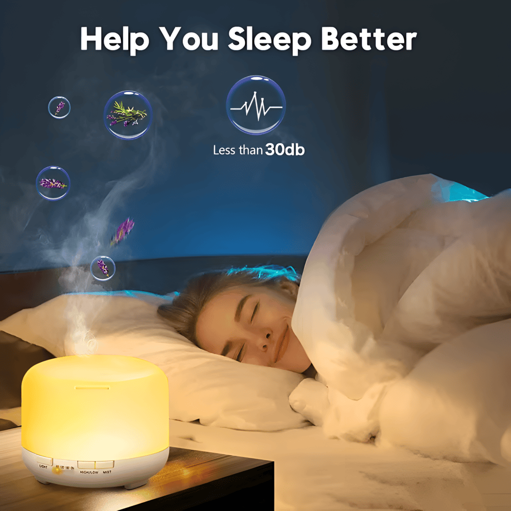 Lyrae - LED Scent Spreader with Wireless Sound Player and Air Moistener