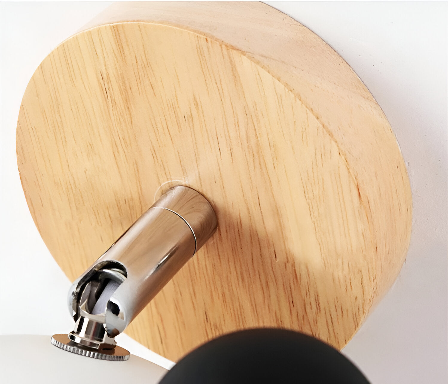 Blinky Wall Lamp | Adjustable Light Direction, Aluminium & Wood