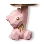 Zeniva - Decorative Geometric Tray in Bear Shape