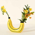 Bela Banana Vaas | Uniek Bananenvorm Design, Hoogwaardige Hars