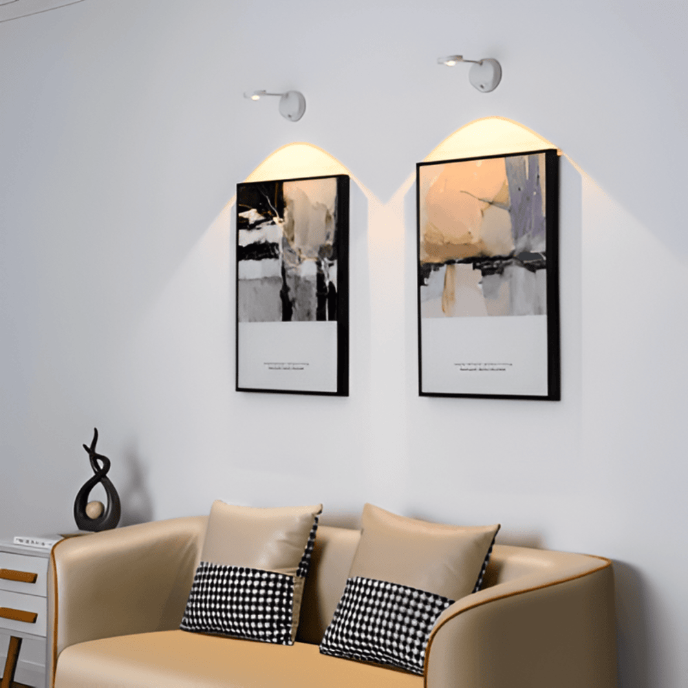 Modern Minimalist Wireless LED Wall Lamp With Motion Sensor 1-Light