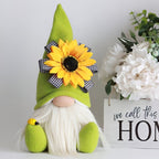 Ardalia - Shady Handmade Gnome Figure with Yellow Sunflower
