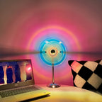 Sylinaea - Vintage Disc LED Table Lamp