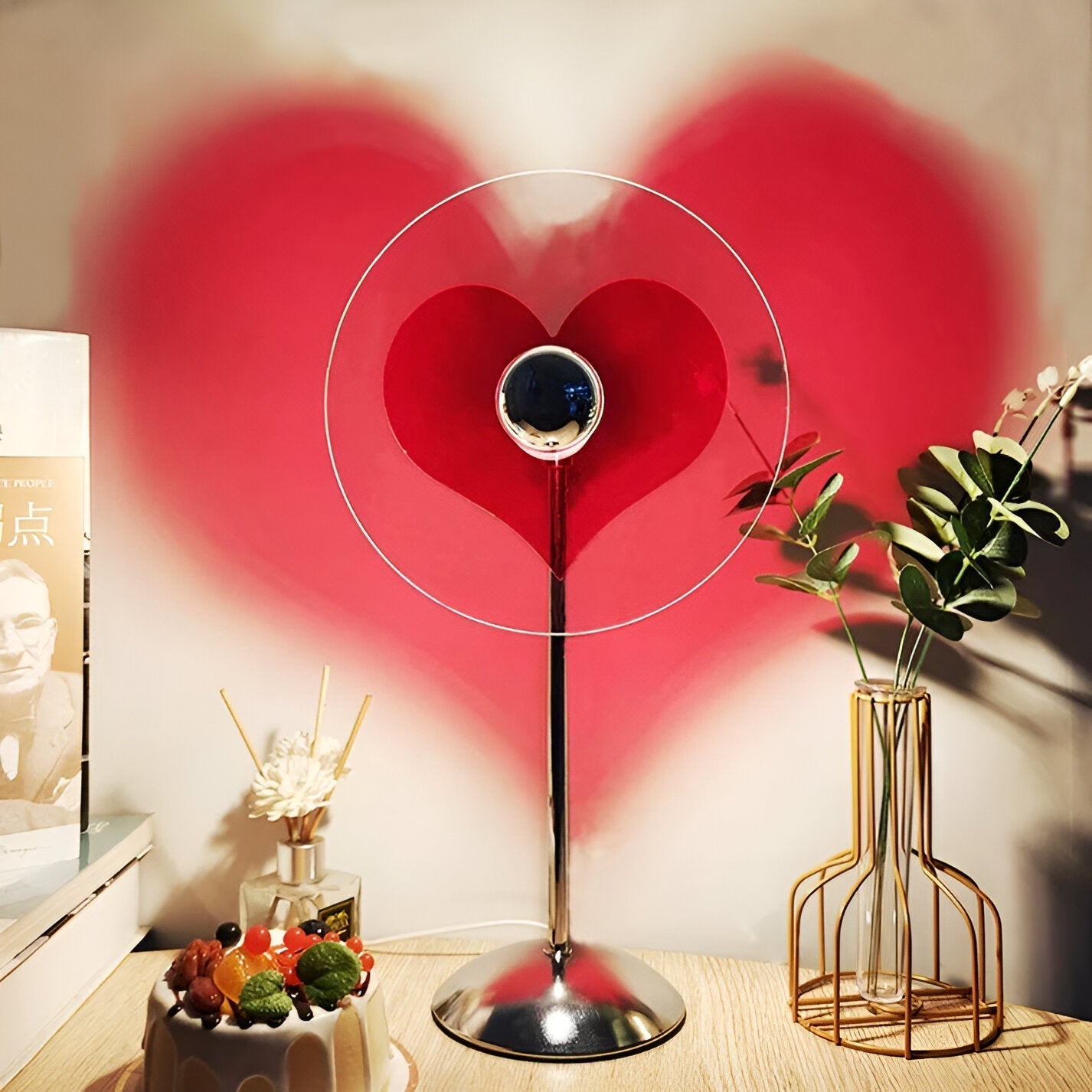 Sylinaea - Vintage Disc LED Table Lamp