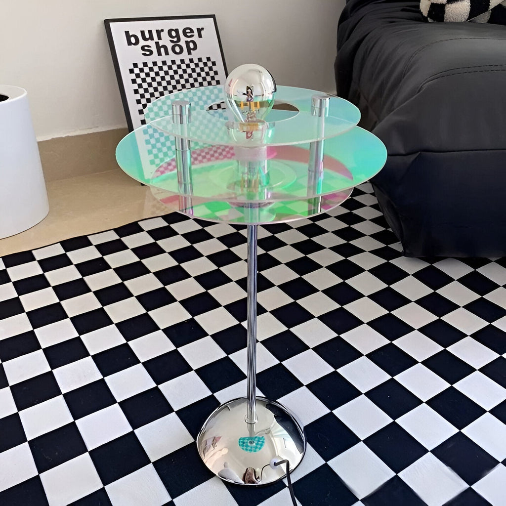 Sylinaea - Vintage Disc LED Table Lamp