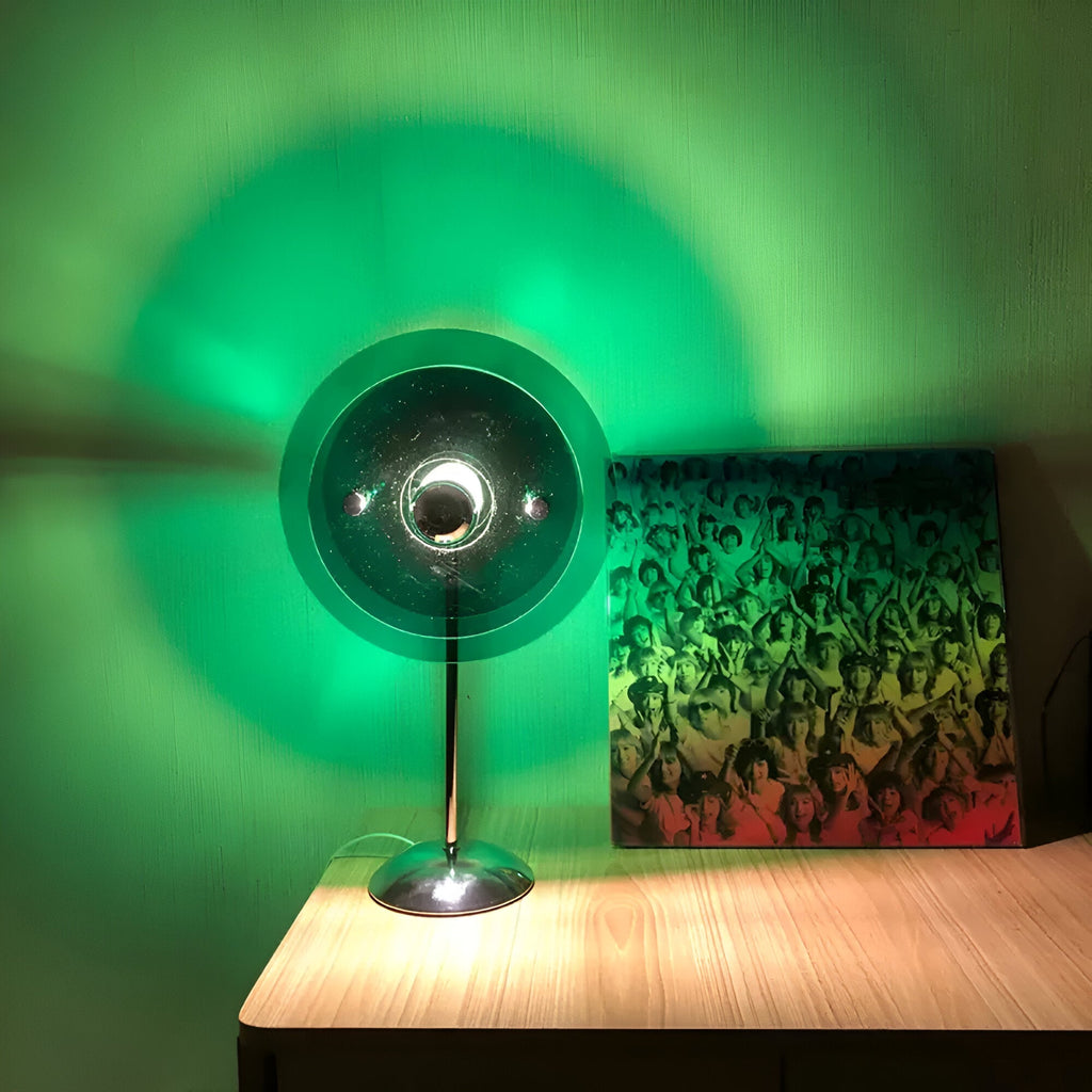 Sylinaea - Vintage Disc LED Table Lamp