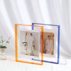Seravina Acrylic Photo Frame | Modern Minimalist, Freestanding Display
