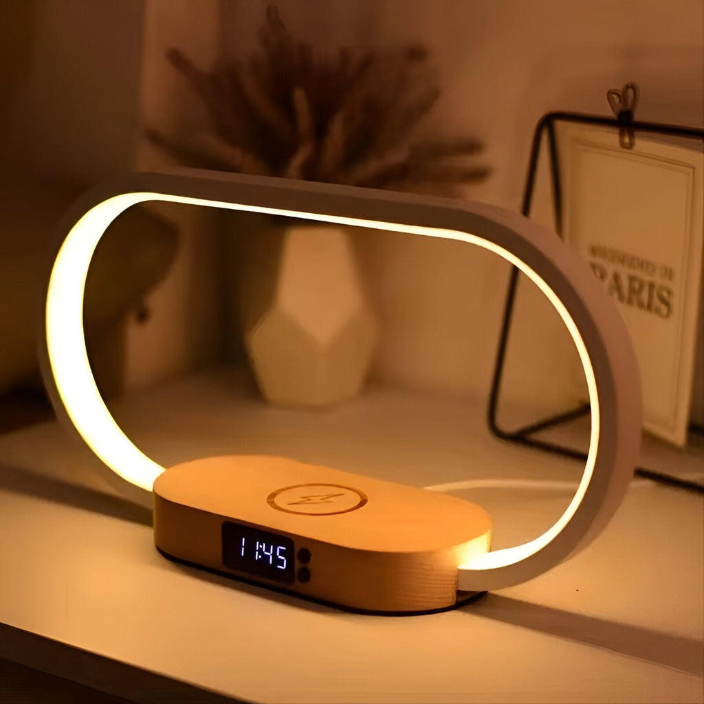 Ismerelle - Multipurpose Night Light with Charger and Digital Clock