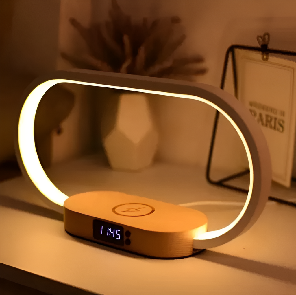 Ismerelle - Multipurpose Night Light with Charger and Digital Clock