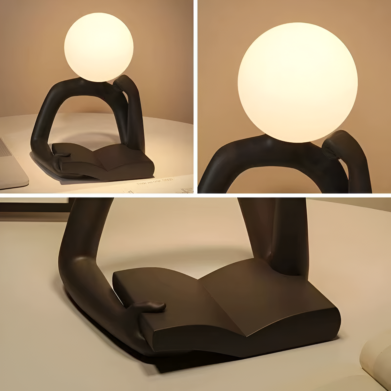 Solithra - Artistic Book Reading Table Lamp