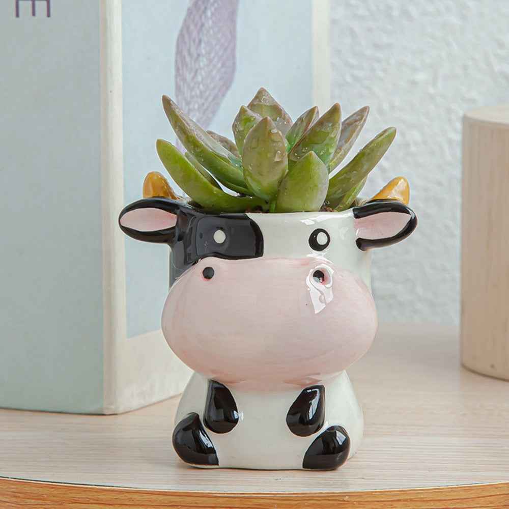 Bingo Animal Planters | Ceramic, 5 Unique Variants for Succulents