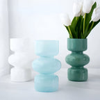 Elirona - Versatile Scandinavian Glass Vase in Various Colors