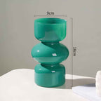 Luna Glass Vase | Scandinavian Design, Minimalist Style