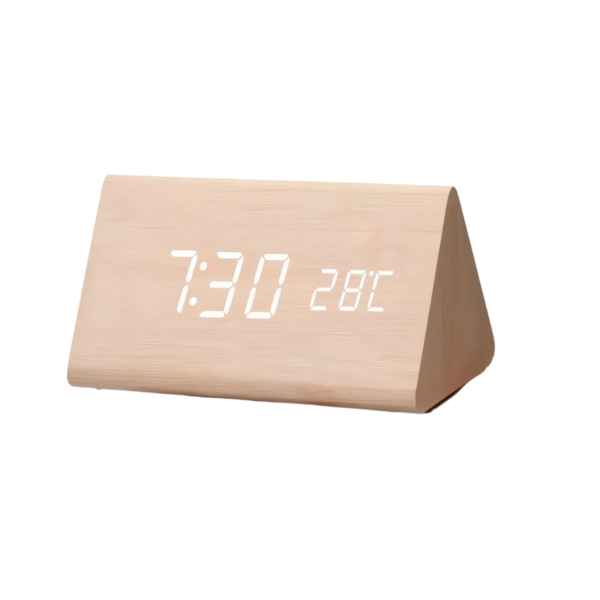 Nox - Digital LED Alarm Clock made of Plastic