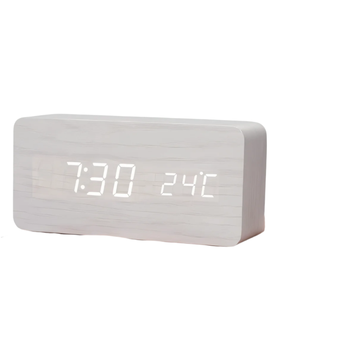 Nox - Digital LED Alarm Clock made of Plastic