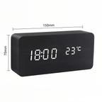Nox - Digital LED Alarm Clock made of Plastic
